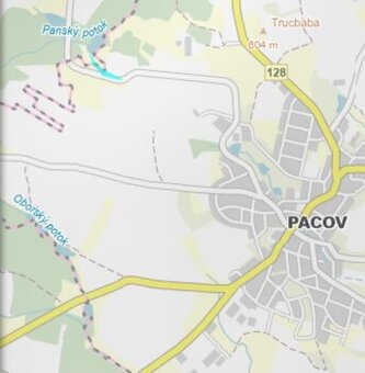 Pozemky v kú. Pacov