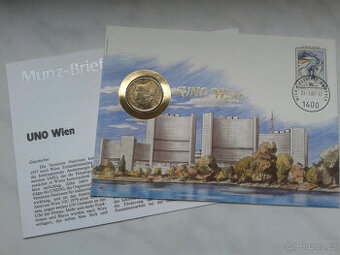 Mincovní obálka 10 Schilling 1987 R