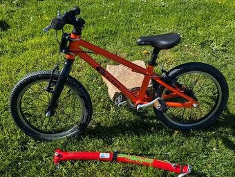 Dětské kolo KUbikes 16 + tažná tyč