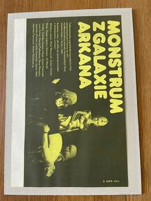 Filmový plakát Monstrum z galaxie Arkana