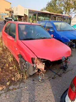 náhradní díly - Peugeot 106 - 1.2 - červený - rok 2001 - taž - 1