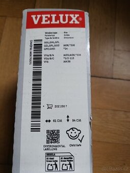 Žaluzie Velux - stříbrná, původní balení - 1