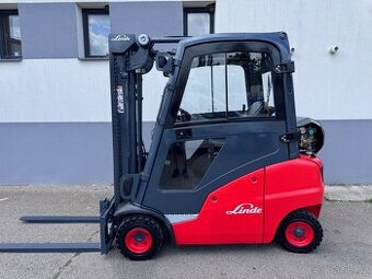 Vysokozdvižný vozík Linde 2t CNG, LPG, kabina