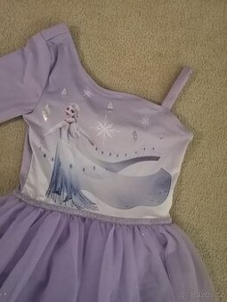 Dres šaty Disney Frozen Elsa H&M 128/134