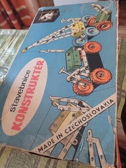 Retro stavebnice Konstrukter