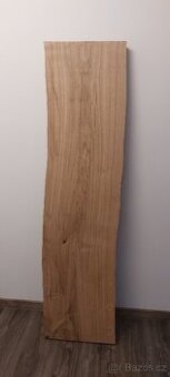 Masivní dubový stůl z jednoho kusu 170x43x6.5cm