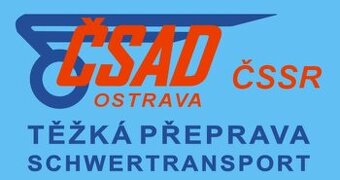 Plechová cedule 20x30 cm ČSAD Ostrava.