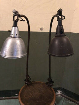 2 x lampa MIDGARD 113, bič D.R.G.M. Curt Fischer, 30. a 40.