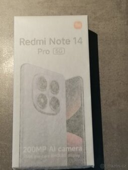 Xiaomi Redmi note 14 pro 5G. Nové nerozbalené