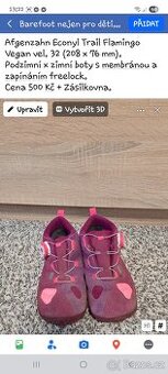 Barefoot boty vel. 30 - 32