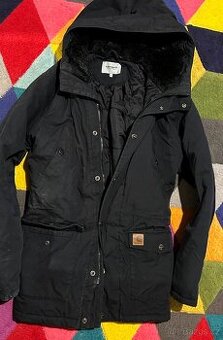CARHARTT PÁNSKÁ ZIMNÍ STYLOVÁ KRÁSNÁ BUNDA L(L-XL)