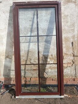 Plastove terasové, balkonové dvere s rámem