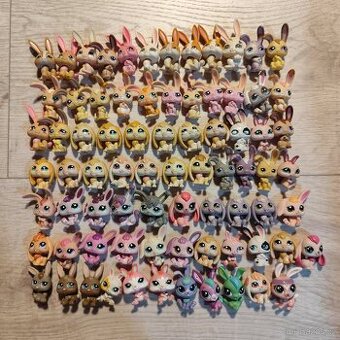 LPS littlest petshop králíky a zajíčky, 60 - 100 kč za ks