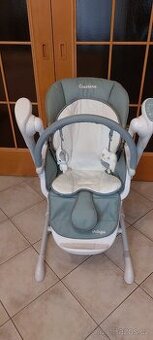 Dětská jídelní židlička, houpačka, hrací Caretero Indigo
