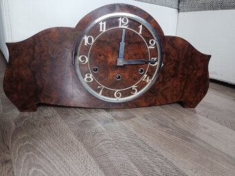 Krbové stolní hodiny Německo starožitný