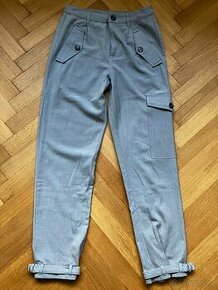 Dívčí společenské šedé kalhoty vel. XS