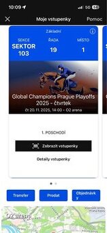 2x vstupenky do O2 arény