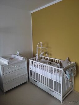 Dětská postýlka s šuplíkem - 1