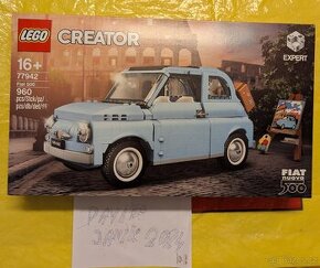 Lego Creator Expert 77942 Fiat 500 Baby Blue