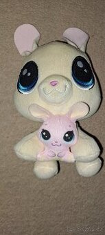 Plyšák LittlePetShop králíček s mládětem
