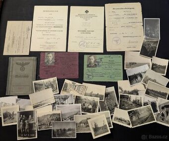 Pozůstalost vojáka Wehrmachtu - Leningrad, železný kříž