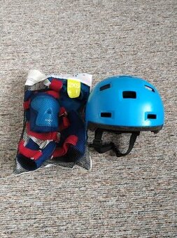 Dětská helma + sada chráničů OXELO