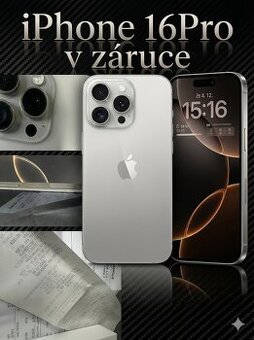 IPhone 16 Pro 128gB barva přírodní titan