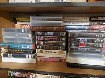 Velké množství VHS originální