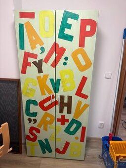 Detska ručně malovana skrin