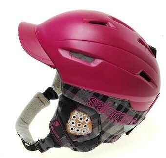 Dámská lyžařská helma Salomon Poison Custom Air + brýle