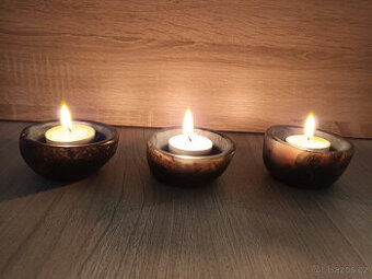 Achátové misky 3 ks