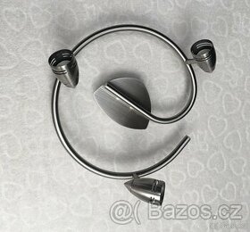 Bodové stropní světlo v provedení chrom broušený mat