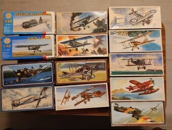 Modely letadel,Směr,plastové stavebnice.