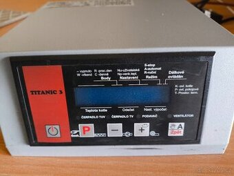 Řídící jednotka kotle na uhlí Titanic 3 Prond