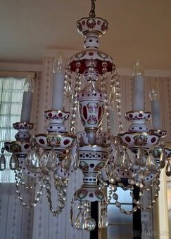 Křišťálový lustr Kamenický Šenov