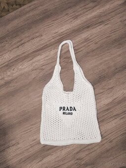 Síťovka Prada bílá