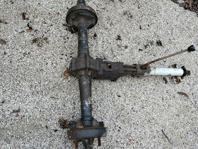 Aero 500 zadní náprava s převodovkou,přední náboje.