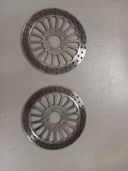 HARLEY DAVIDSON brzdové kotouče 2 ks,průměr 298mm,model ABS