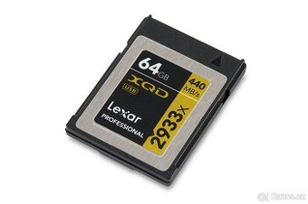 XQD karta LEXAR Professional 64GB + XQD čtečka