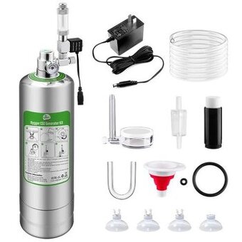 Příslušenství Generátor co2 s nočním vypínáním a další.