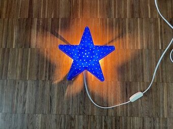 Dětské svítidlo IKEA Smila Stjärna modrá hvězdička