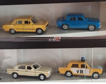 Modely aut 1:43-  1:24 1:34