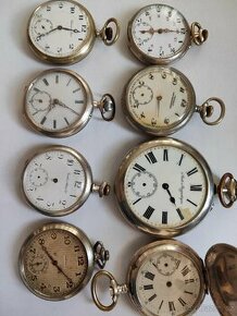 8x kapesni hodinky DOXA CORTEBERT NATALIS - 1