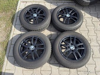 4x al kola 4x100 + pneu zimní 165/70 R14
