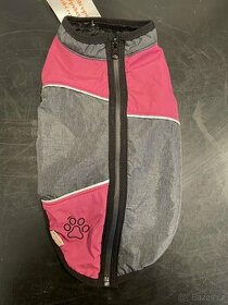 Zimní obleček pro psa Esmé Tulák Lux šedá-růžová 36 cm - 1