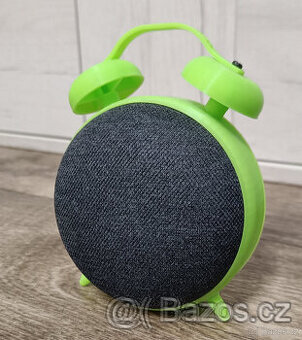 Google Home mini - 3D budík - hlasový asistent