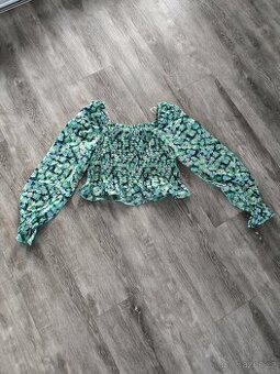 Dívčí crop halenka vel. 134 - 1
