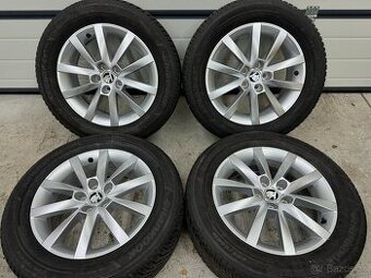Originál alu kola Škoda Scala 5x100 R16 celoroční