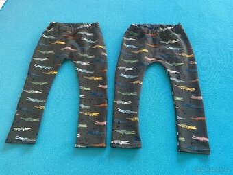 NOVÉ- 2x baggy dvojčata- 104/110
