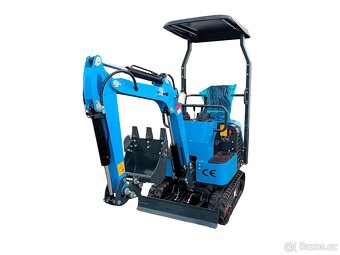 Minibagr 1000kg, s motorem Kubota